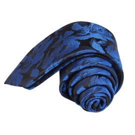 Secdtie - Bridas para hombre, diseño floral hecho a mano, para boda, Azul Royal, Talla única
