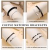 Btysun Matching Couples Bracelets Anniversary Engagement Gifts for Couples Adjustable