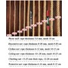 LGLFDJ Safety Anti-Fall Fence Net for Children Pet Cat,Hemp Rope