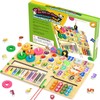 9-in-1 Montessori Busy Board Wooden Magnetic Maze Toy for 3+