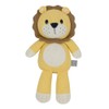 Living Textiles Knitted Plush Baby Toy - Leo The Lion
