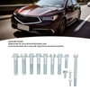 12PCS Transmission Bolt Kit Complete Metal Replacement for Acura B16