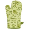 Food Has Weed In It Oven Mitt