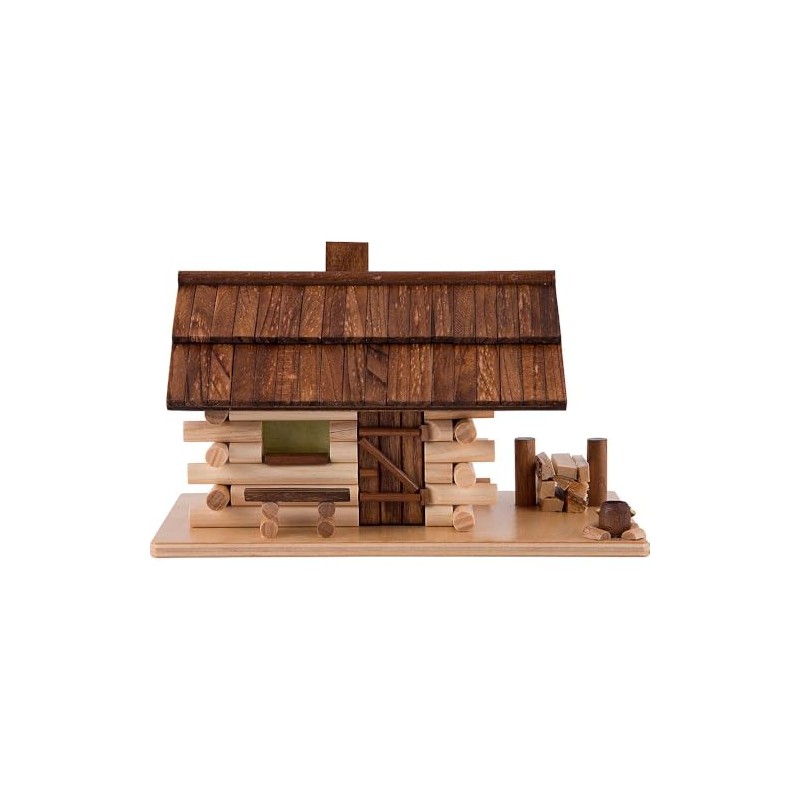 Dregano Log Cabin Incense Smoker Made in Germany