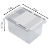 YIKANGHENG Drawer Style Storage Box, 10 Pcs 4 Inch x