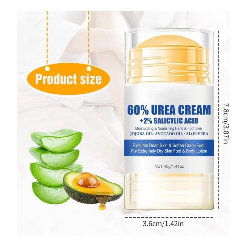2 Pcs Crema Hidratante Para Humectar Pies Secos Y Agrietados