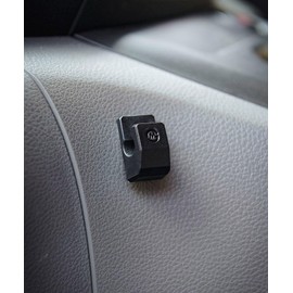 GORDON MILLER Car D02460 Stick-on Hook Black 1735845