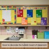 PATIKIL 2.24" x 32.8Ft Bulletin Board Border,Scalloped Trim Strips Wall