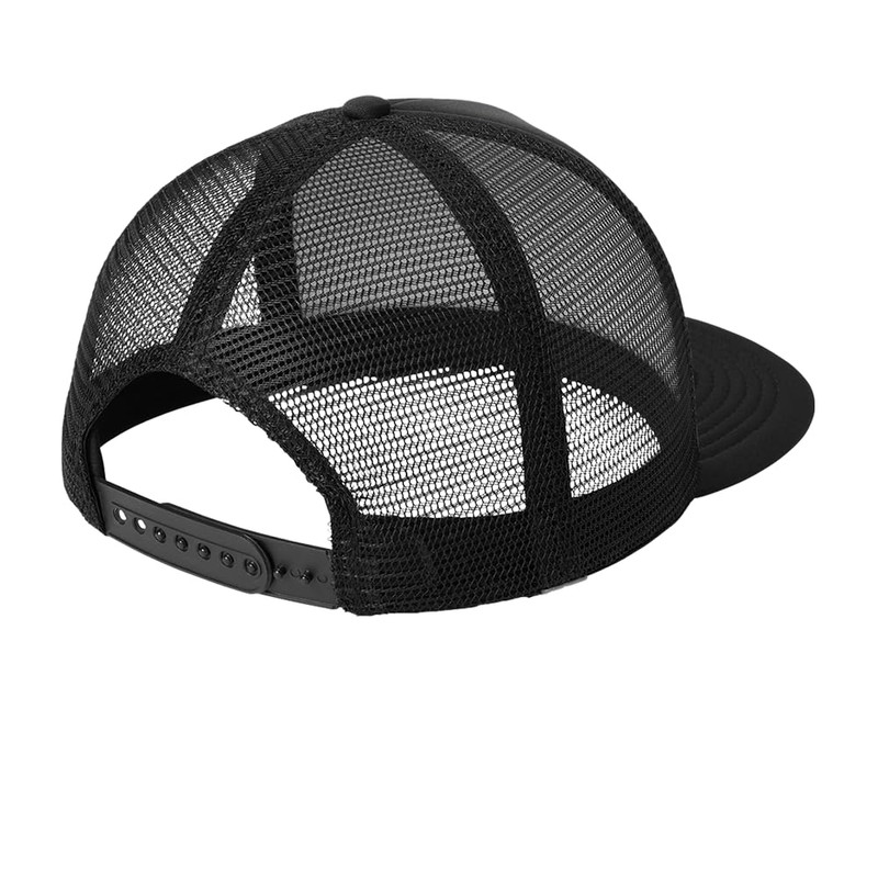 Custom Hat - District Unisex Flat Bill Snapback Trucker Cap