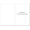 NobleWorks 8311 While You Were Out Funny Birthday Card with