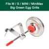 Quantfire Upgrade Replacement Thermometer for M/Minimax Big Green Egg, 2"