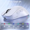 AJAZZ NJ08 Wireless Gaming Mouse 70g Lightweight, 12800 DPI, RGB