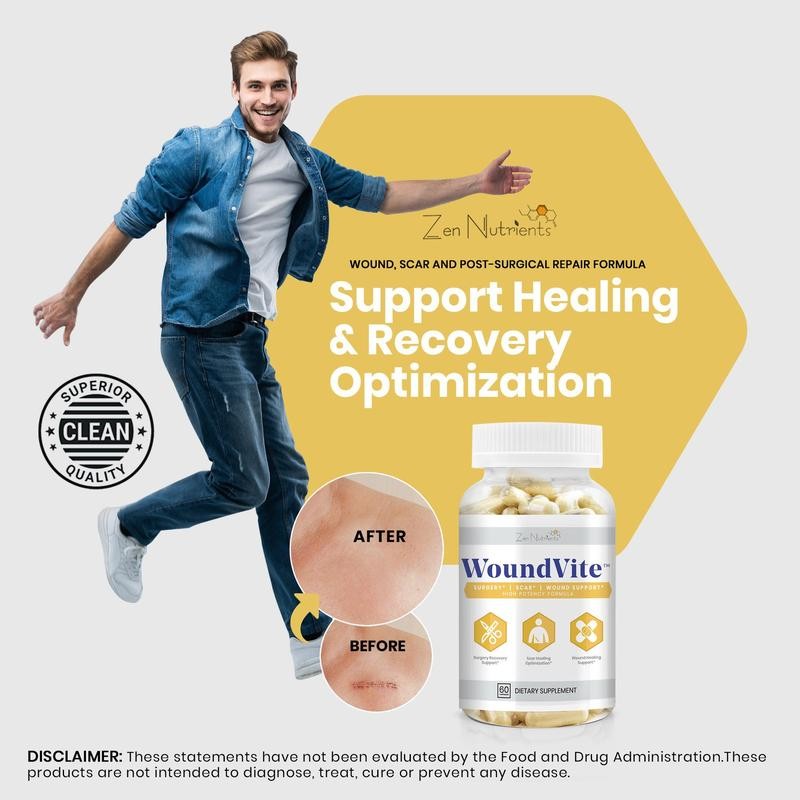 WoundVite – Pre & Post Surgery Support, Scar & Wound