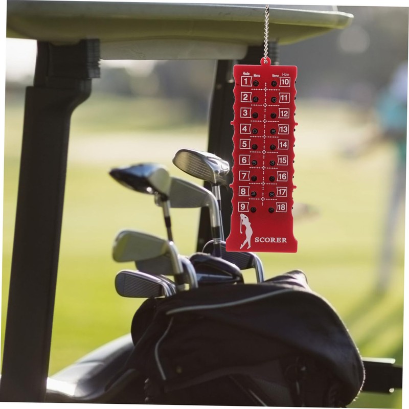 GRIRIW 18Hole Golf Score Counter Compact Stroke Tracker for Tournaments
