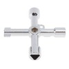 OriGlam 4-Way Key, Multi-Functional Utilities Key, Plumbing Key Wrench, Plumber