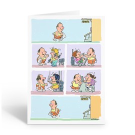 Stonehouse Collection Funny Gym Note Card Pack - All Talk, No Workout