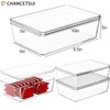 Storage Bins With Lids Plastic Containers: Plastic Multipurpose Stackable Storage