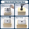 Boat Seat Pedestal 7" x 7" Boat Seat Base with