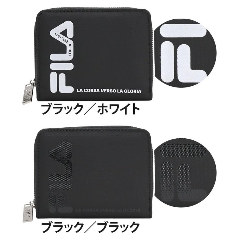Fira FIMS-0356 Bi-Fold Wallet, Round Zipper, Men's, Women's, Kids, Juniors,