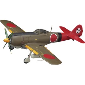 Hasegawa Creator Works Series 64725 Nakajima Ki 84 Four Fighter Plane, Shippude, 1/48 Scale Plastic Model