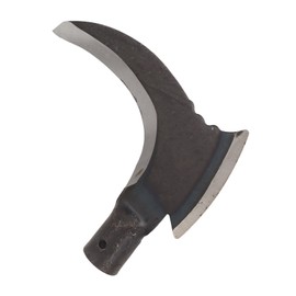 Jeffergarden Doppelsense, Double Cutter Made of High Manganese Steel, Multifunctional Mowing, Cutting Trees, Durable Hardening Treatment for Garden Tools for Cutting Firewood