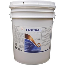DENCO DISTRIBUTING, INC. Warsaw Fastball Degreaser - 5 Gallon Pail - High Alkaline - Butyl-Based - 1 Pail