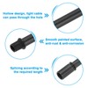 PATIKIL Straight Pipe Lamp Stems Rod Kit, 4Set M10 Carbon