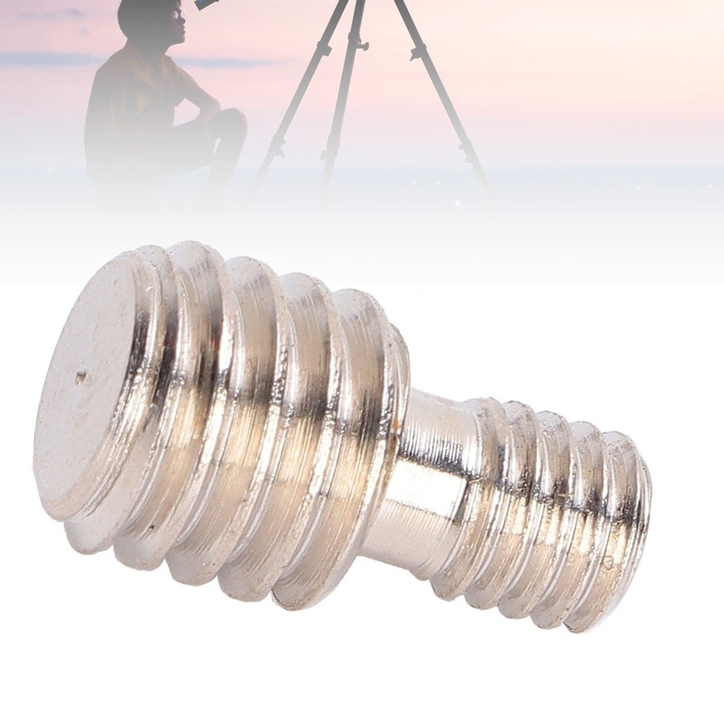 3/8 to M6 Male Conversion Screw, Tripod Mount Converter 3/8"