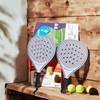 2 Pack Beach Tennis Paddles Set - ABS Surface &