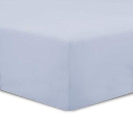 Vision Fitted sheet, 100% cotton, pearl grey, 160 x 200 cm