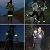 2 PCS High Visibility Armbands, Reflective Wristband, Elasticated Ankle Bands