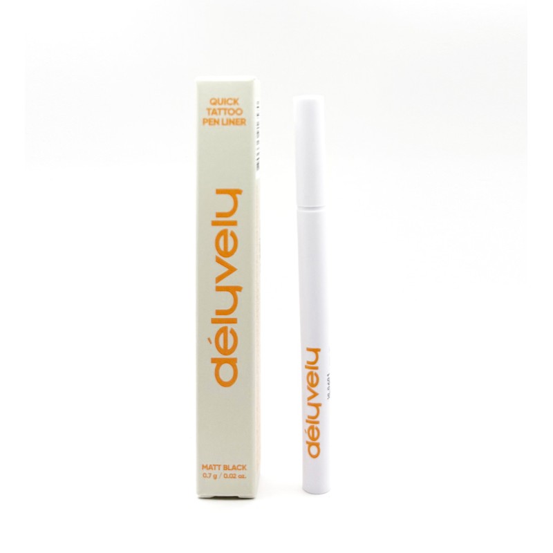 Delily Delively quick tattoo pen liner 0.7g matte black waterfruit