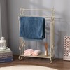 Free Standing Towel Rack for Bathroom 3 Tier Metal Towel