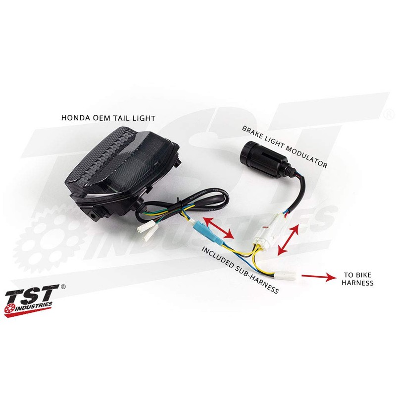 TST Genuine Tail Light Changing Light Pattern YZF-R6 (17-20) /