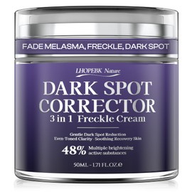 LHOPEBK Nature Dark Spot Remover for Face: Age Spot Remover for Fades Blemishes - Sun Spot Remover Brightens Body Skin Tone, 50ml/1.71fl.oz