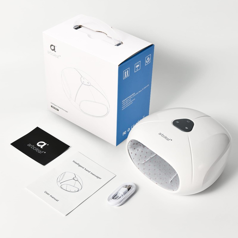 arboleaf Hand Massager with Heat and Compression, Hand Massage Machine