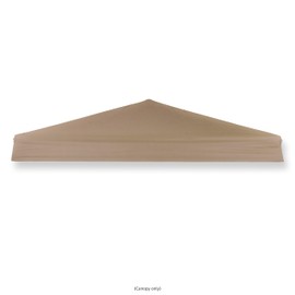 Trademark Innovations 8' x 8' Square Replacement Canopy Gazebo Top in Tan (ONLY fits Trademark Innovations 10' Slant Leg Canopy Frame)