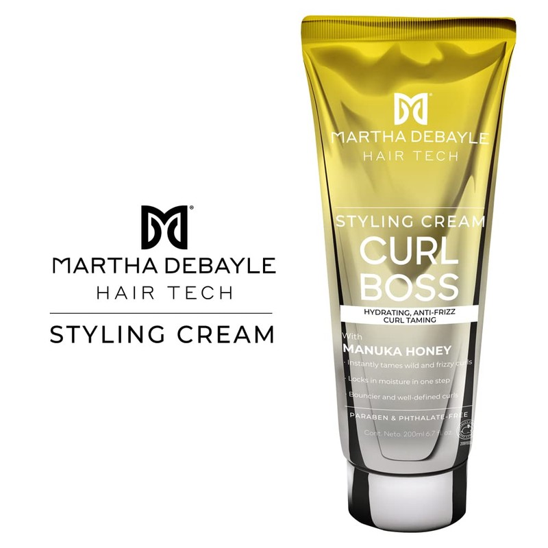 MARTHA DEBAYLE HAIR TECH. CURL BOSS STYLING CREAM. Crema para
