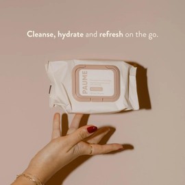 PAUME Cleansing Hand and Body Wipes, Made With Squalane and Safflower Oil, Cleanse & Refresh Hands, 1 Pack - 20 Wipes