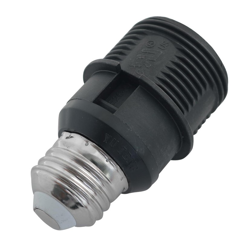 LQ Industrial 2PCS Glass Shade Convertible Lamp Head with Socket