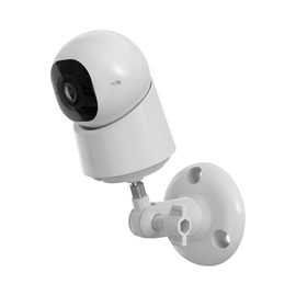 Holicfun Wall Mount for Eufy Security Indoor Cam E30/E220/C220/C210, 360° Adjustable, White