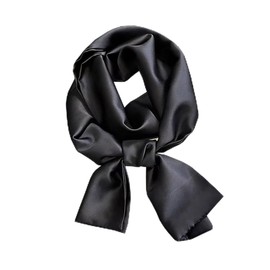 KOOYOL Women's Silk Scarf, Silk, Lightweight Silk Scarf, Bandana, Headscarf, Elegant Scarf, Gift for Women, R#