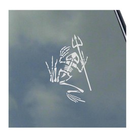 Seal Bone Frog Vinyl Sticker Decal by KLO Graphics Veteran Military Service Devgru Bad MF, White