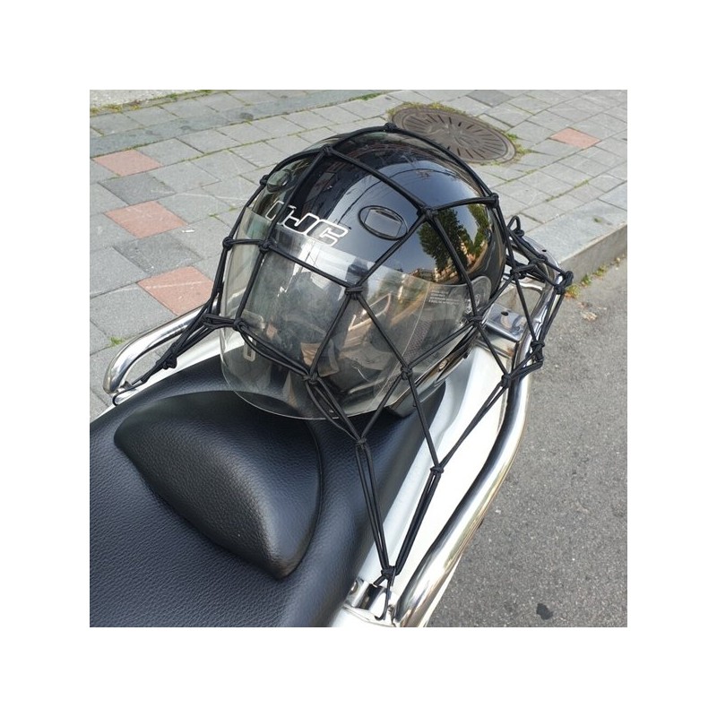 짐고정 오토바이 그물망 50x50 블랙 Motorcycle Cargo Net 50x50 Black