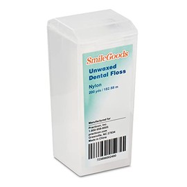 Practicon SmileGoods Hilo Dental sin Encerar Nailon 200 Yardas