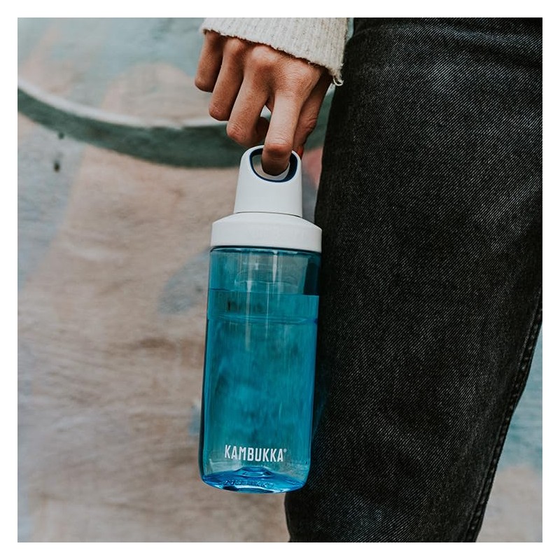 Kambukka Reno Sapphire Water Bottle with Twist Lid Leak-Proof 500