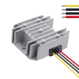 DC Voltage Reducer Converter, 12V/24V Step Down to 6V 6A Reducer Power Converter，DC Power Supply Module Buck Transformer for Truck, Golf Cart, Club Car, LED Light