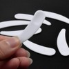 50pcs Curved Disposable Facial Cream Spatulas for Waxing and Makeup
