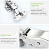 Domira 4-inch Cabinet Hinges - Soft Close Kitchen Cupboard Door