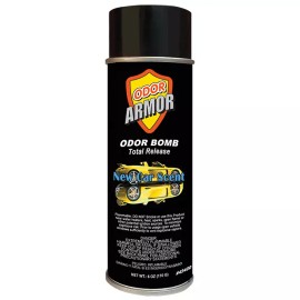 ODOR ARMOUR BOMB SPRAY SCENTS CAR LOT DEALER AUTO VEHICLE AIR FRESHENER - FRESH N' CLEAN